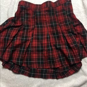 PLAID MINI SKIRT (FALL ESSENTIALS)